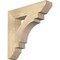 Ekena Millwork Merced Slat Rough Sawn Bracket, Douglas Fir, 4"W x 20"D x 20"H BKT04X20X20MRC06RDF - alternate 1
